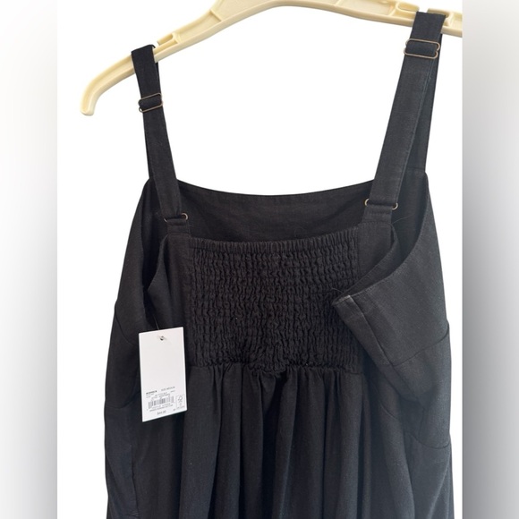 Sonoma NWT Linen/Rayon Sundress Adjustable Straps Midi Size M - Picture 5 of 6